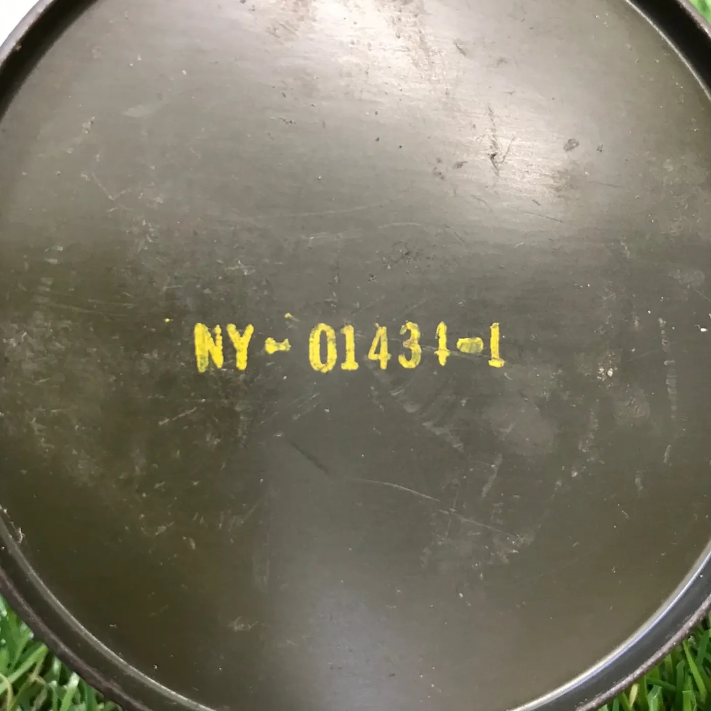米軍 レザーオイル缶 1960年代 中古良品 記録写真5