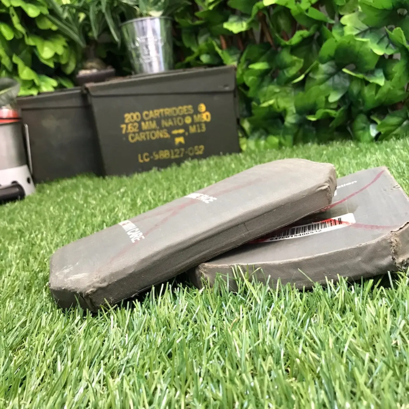 ボディーアーマー プレート 実物 2個セット 中古品 記録写真7