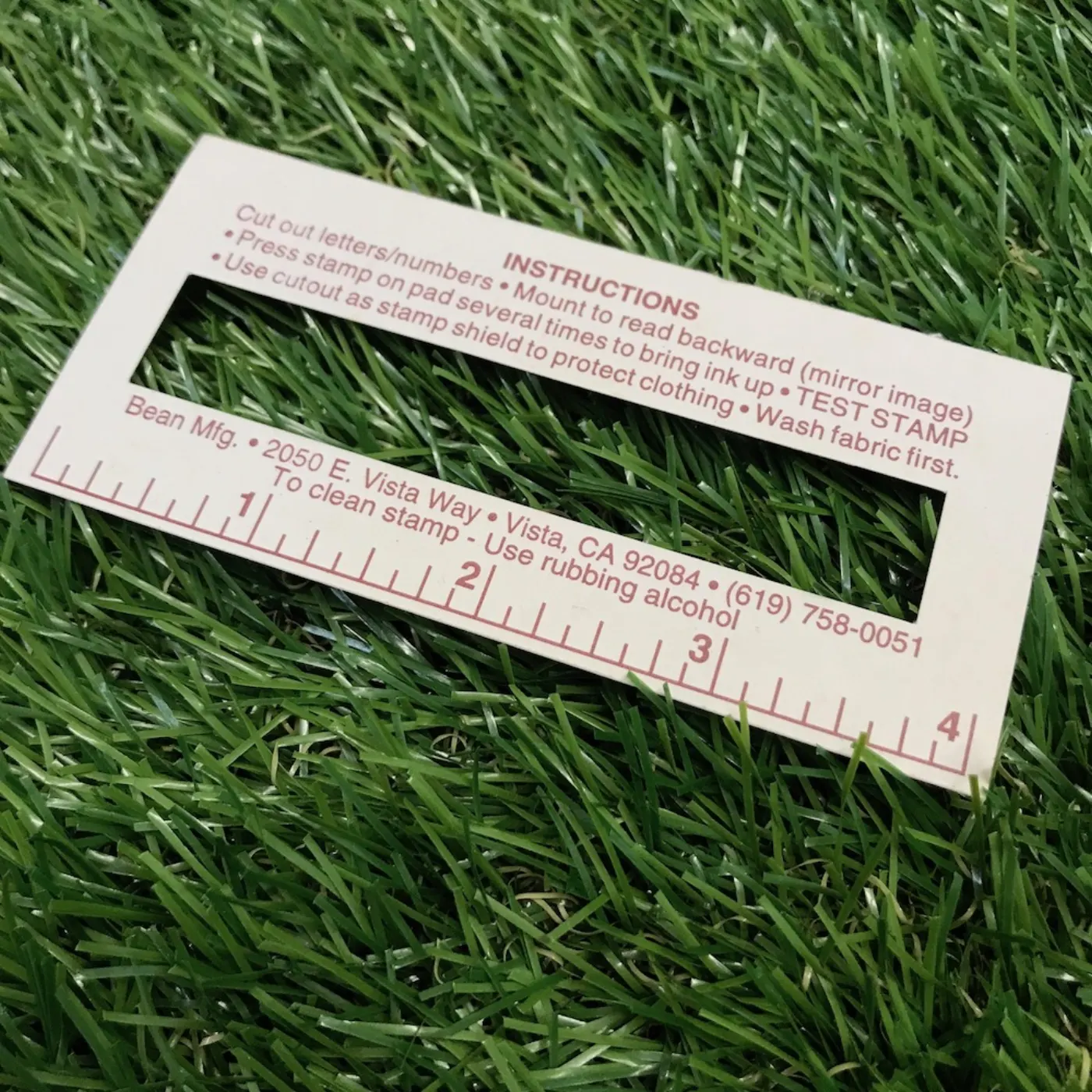英数字 スタンプ 良品 記録写真5