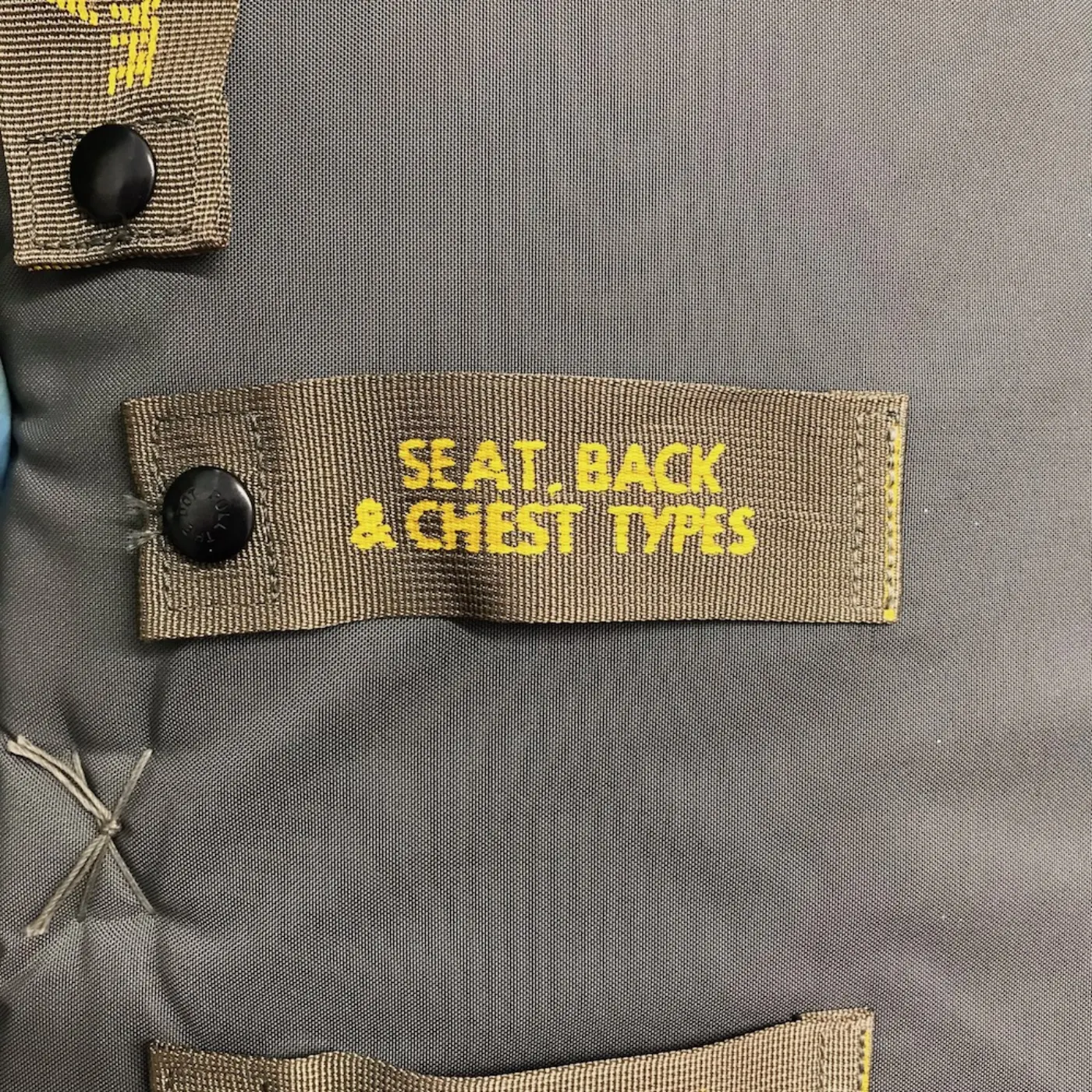 米空軍 SIGMUND EISNER CO SEAT BACK & CHEST TYPES 新品 記録写真3