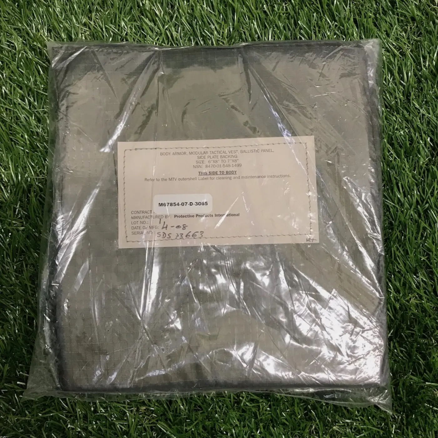 BODY ARMOR SIDE PLATE 未使用品 2個セット 記録写真3