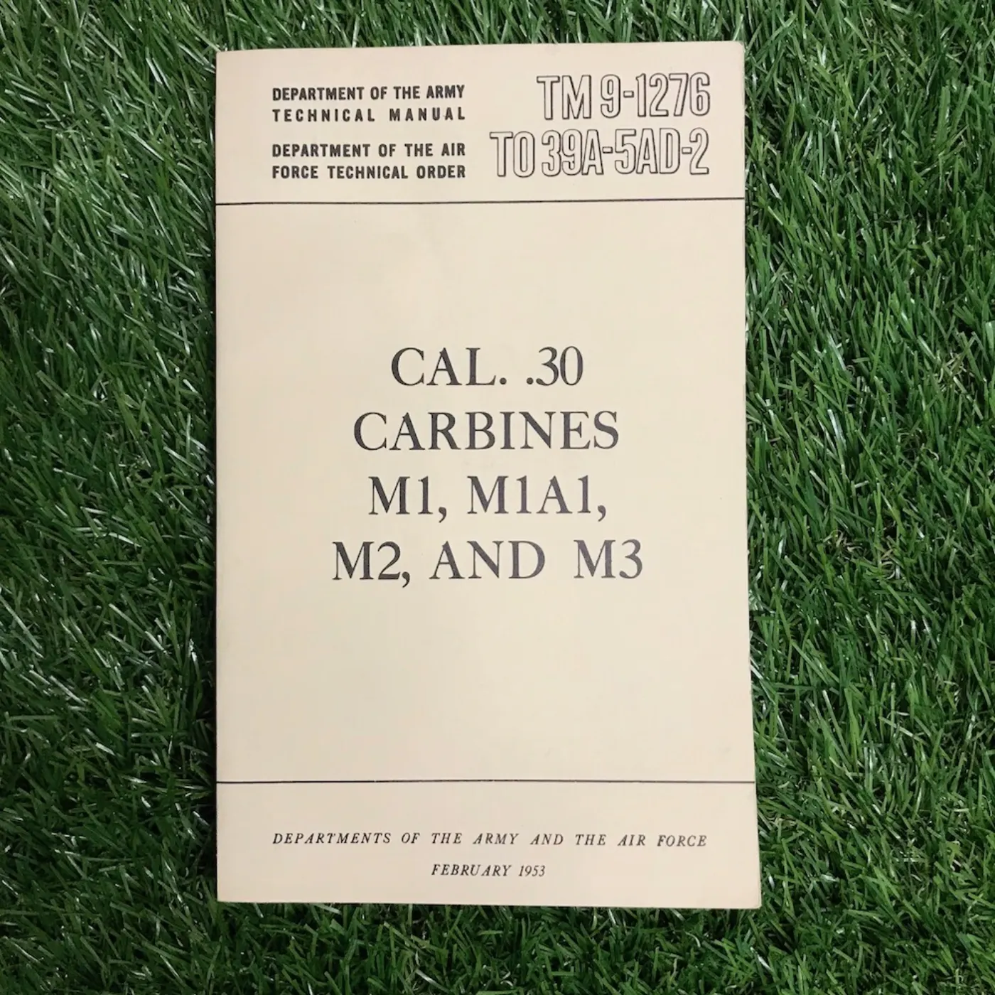 CARBINES M1 M1A1 M2 M3 マニュアル 記録写真2