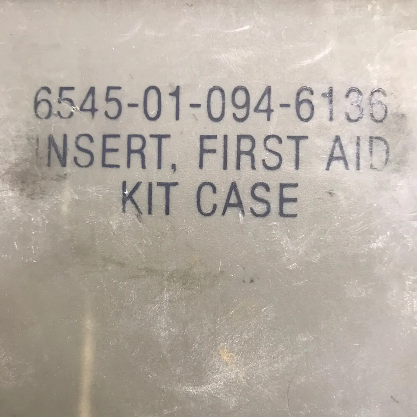 FIRST AID KIT CASE 中古 記録写真3
