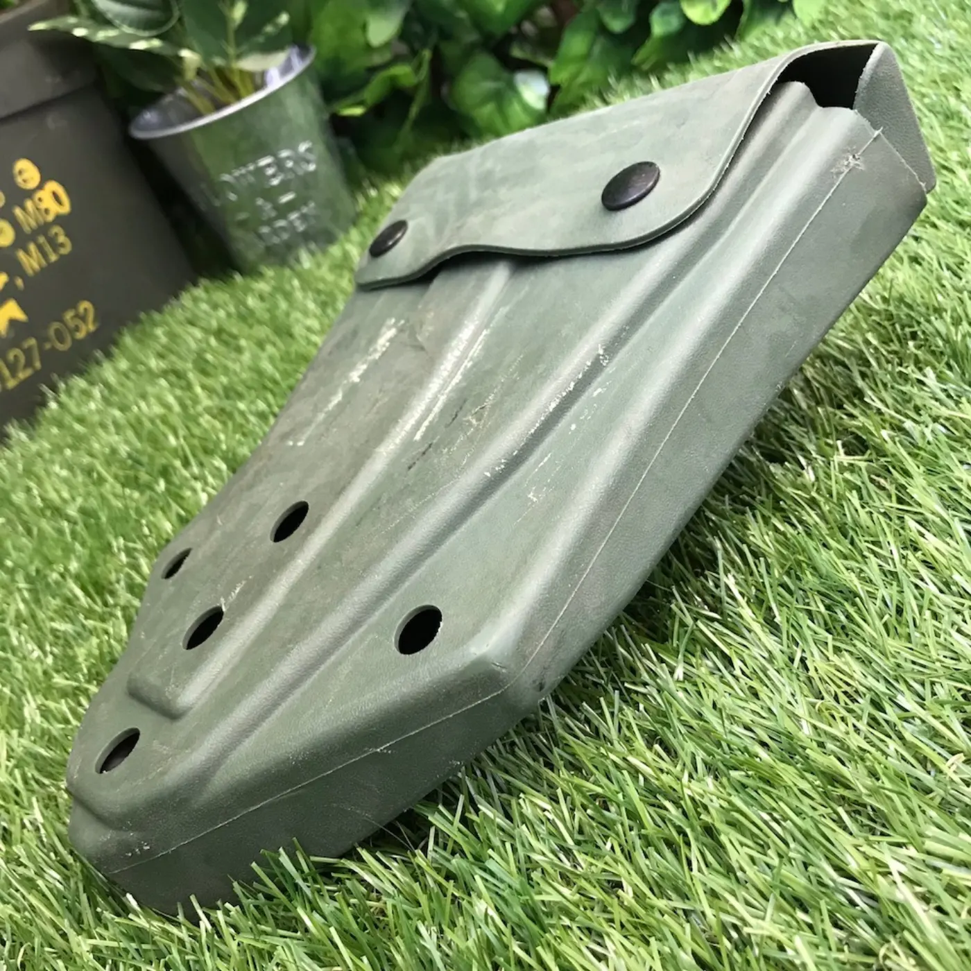 US E-TOOL 折り畳み スコップ カバー付き 中古品 記録写真9