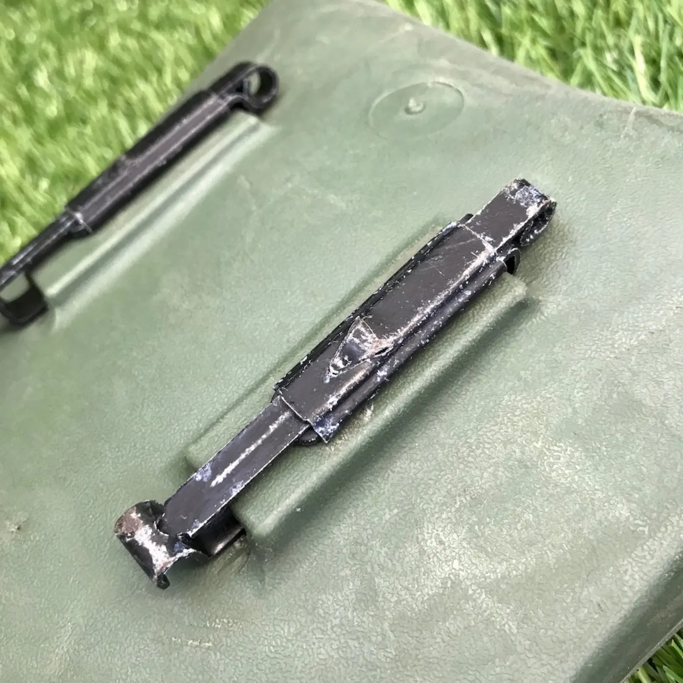 US E-TOOL 折り畳み スコップ カバー付き 中古品 記録写真10