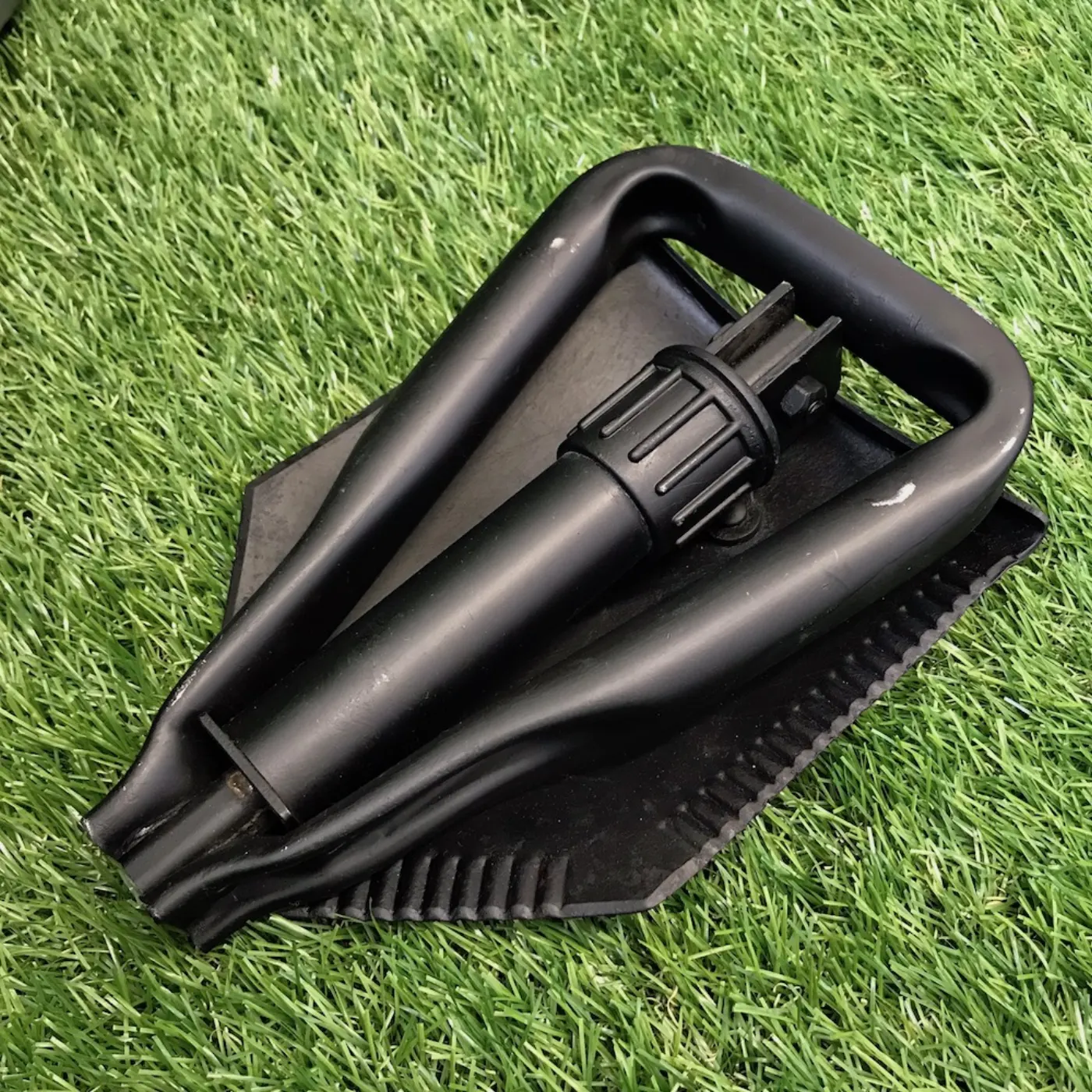 US E-TOOL 折り畳み スコップ カバー付き 中古品 記録写真2