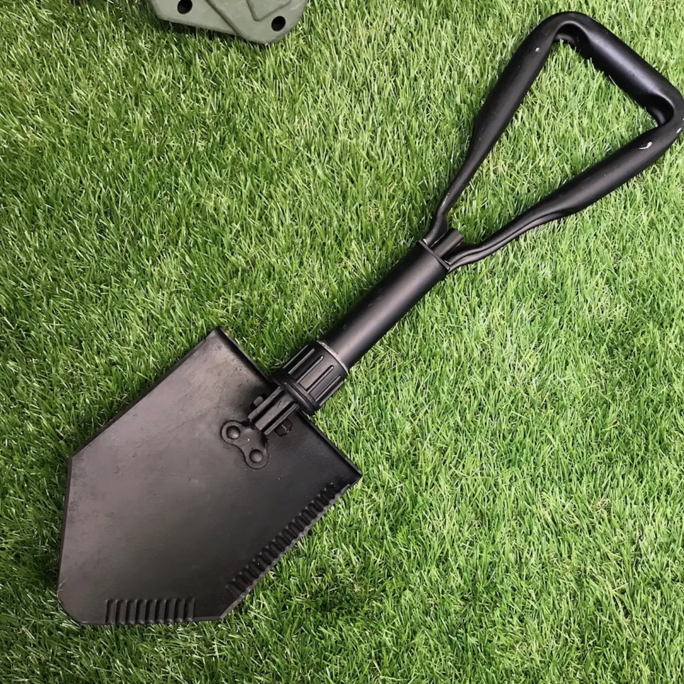 US E-TOOL 折り畳み スコップ カバー付き 中古品 記録写真4