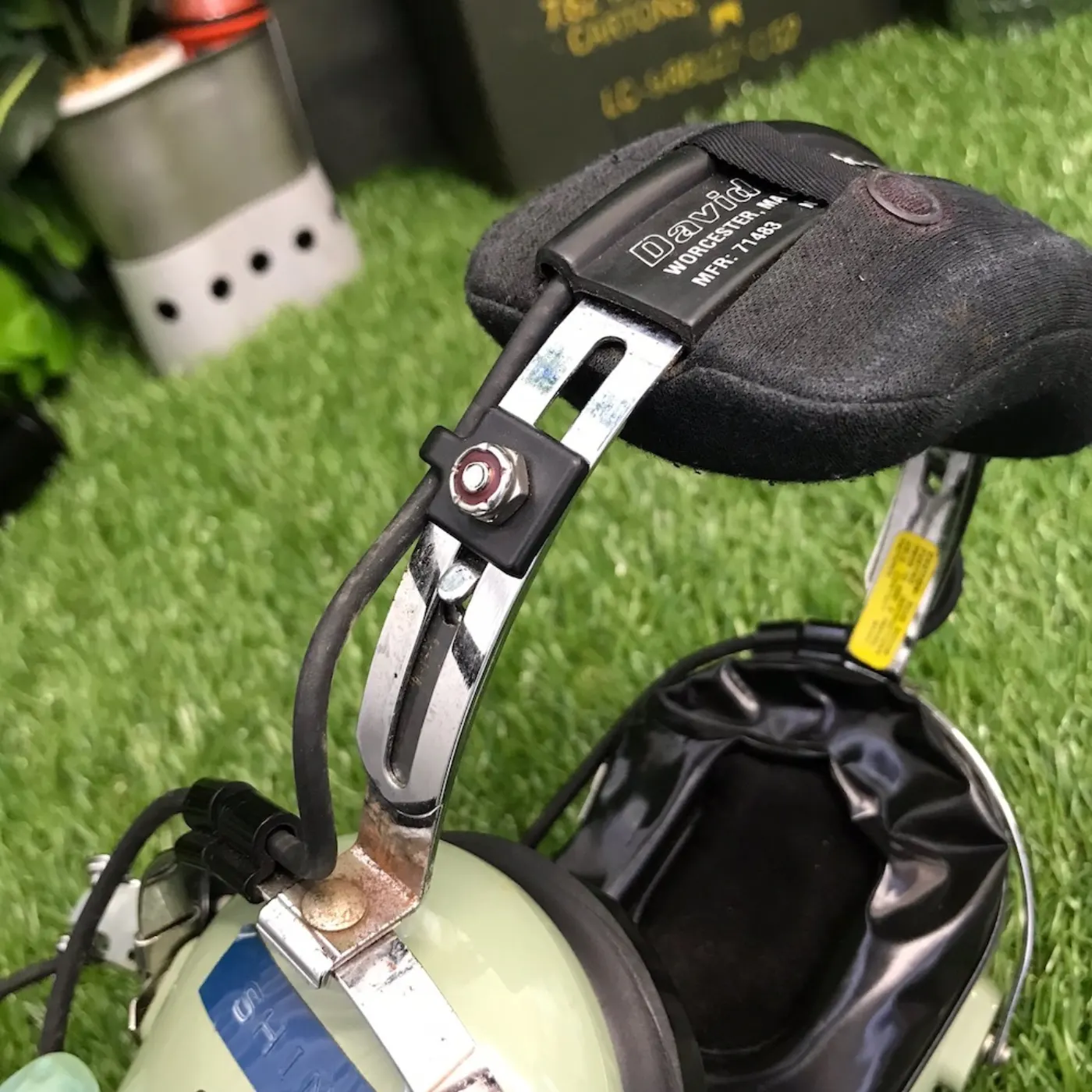 DAVID CLARK ヘッドセット H10-76 中古品 記録写真6