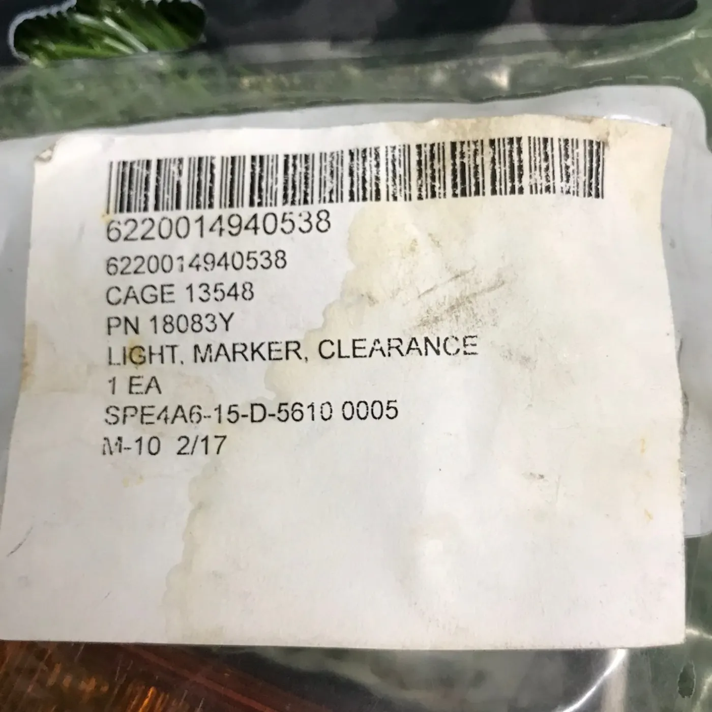 LIGHT MARKER CLEARANCE 新品 記録写真9