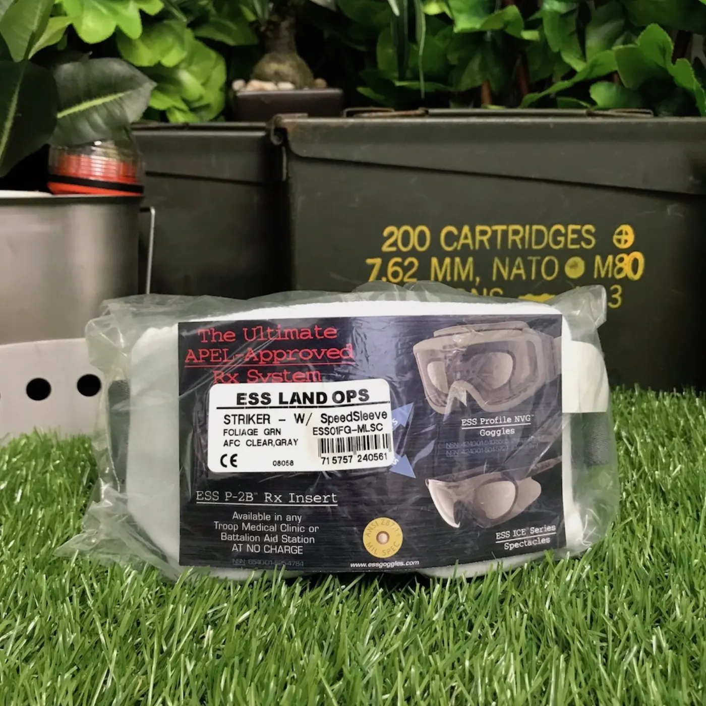 ESS LAND OPS ゴーグル 新品 記録写真2