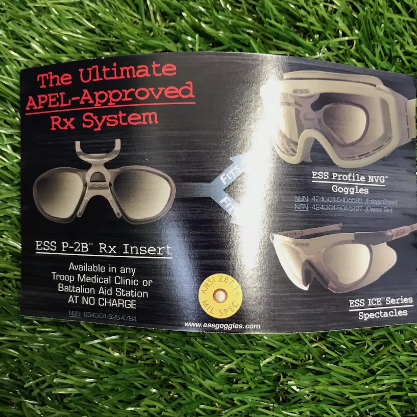 ESS LAND OPS ゴーグル 新品 記録写真6