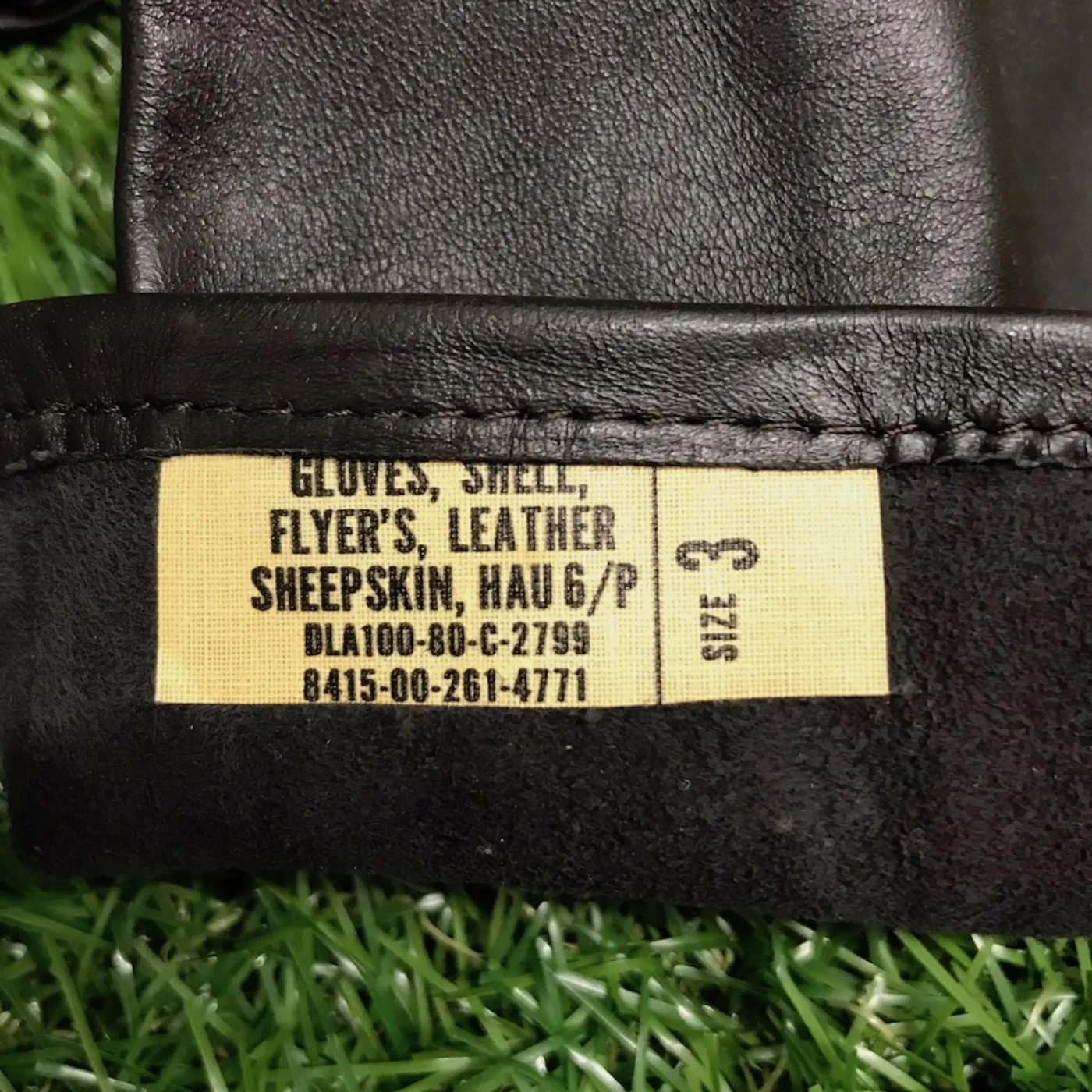 US パイロットグローブ 新品 記録写真4