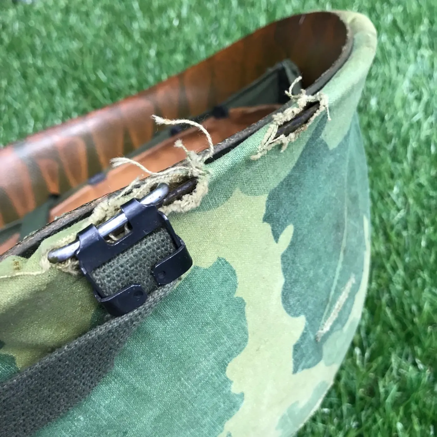 M1 スチールヘルメット カバー付き 中古品 記録写真8