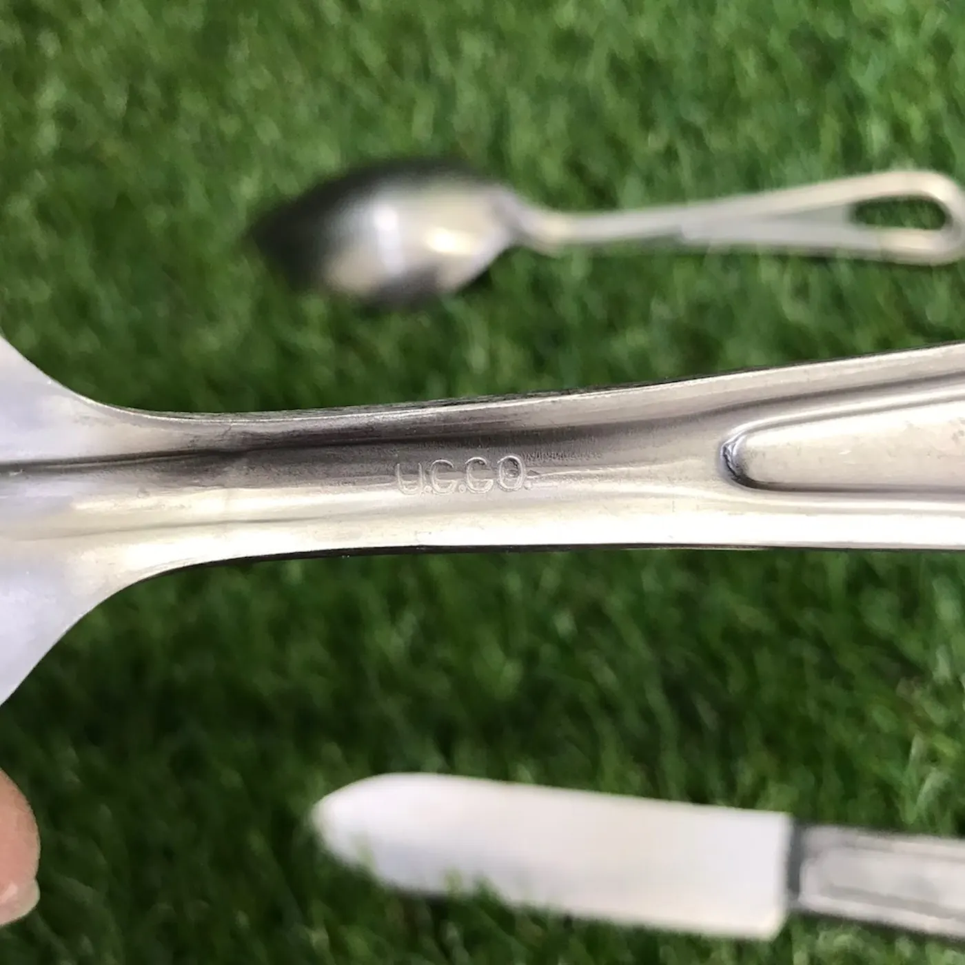 US ナイフ フォーク スプーン 3点セット 中古品 記録写真6