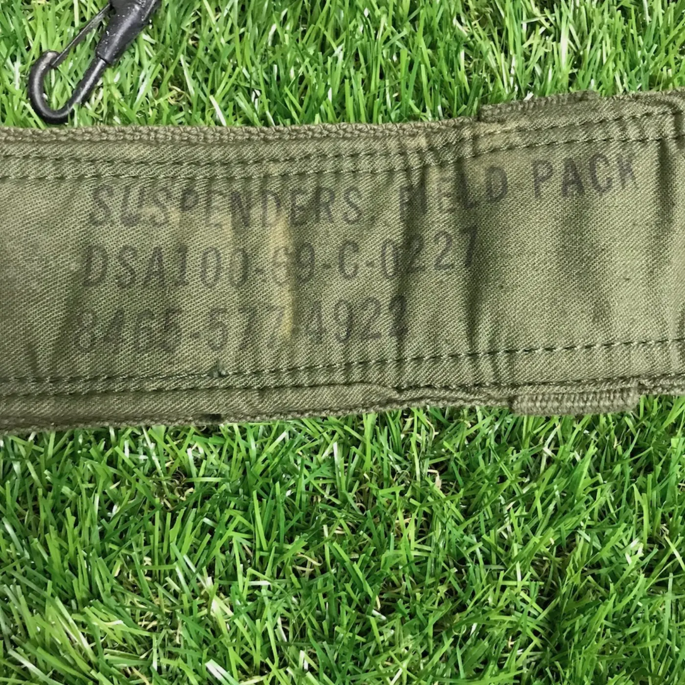 US SUSPENDERR FILD PACK コットン 中古良品 記録写真5