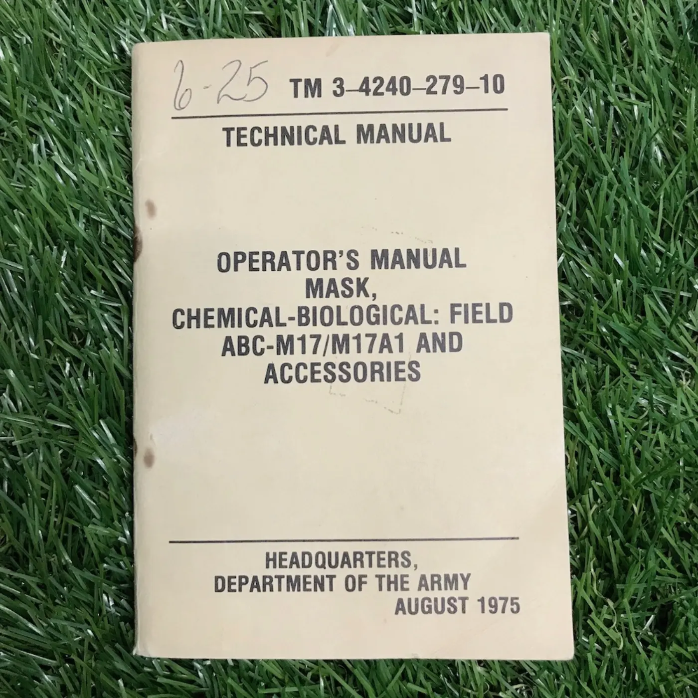 TECHNICAL MANUAL マニュアル 中古品 記録写真2