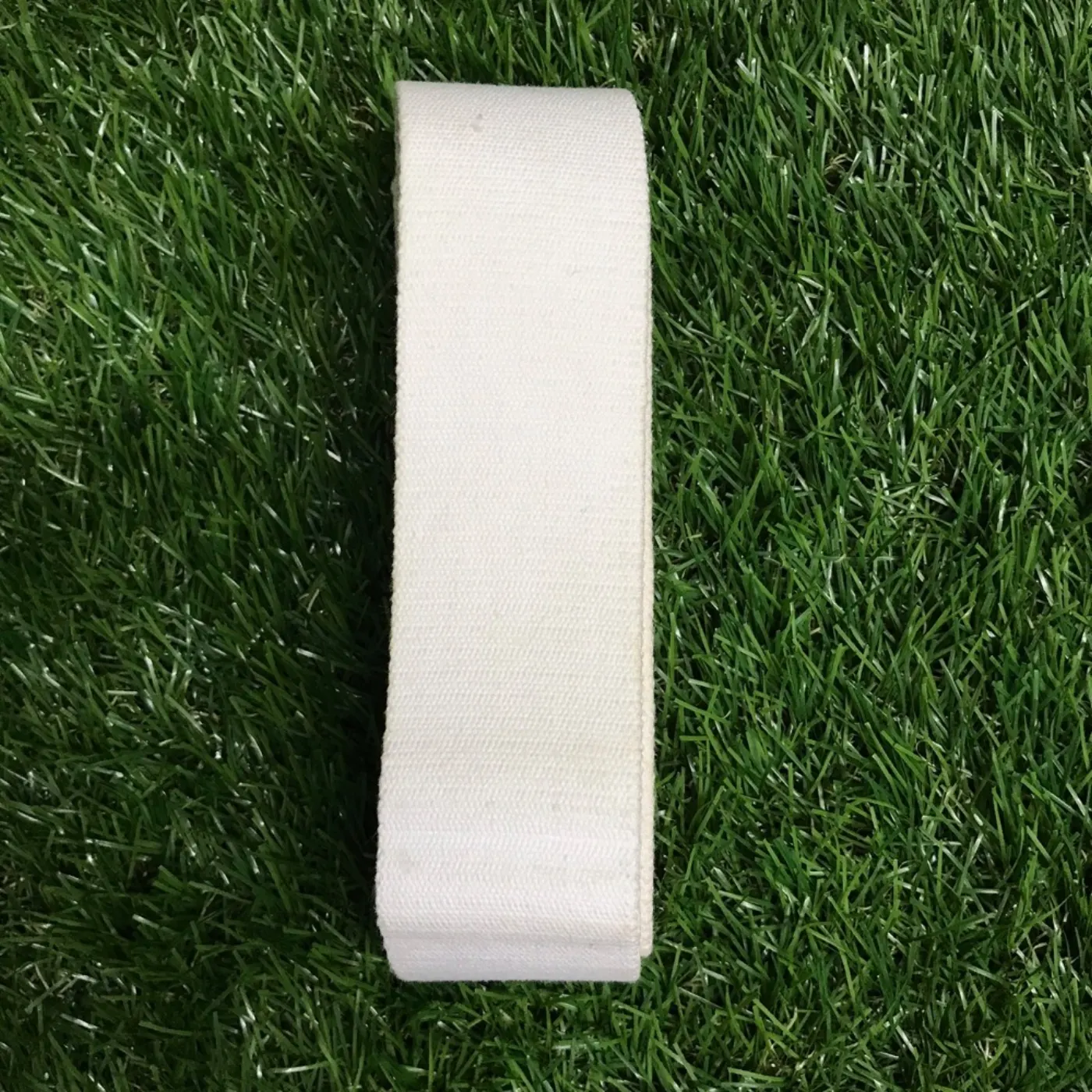 ドレスベルト 白 バックル無し 中古品 記録写真3