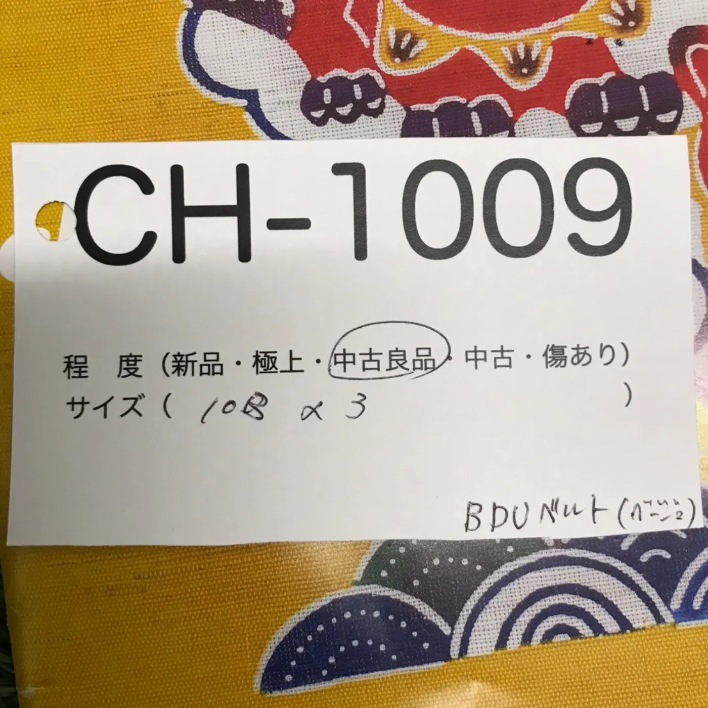 ドレスベルト 中古良品 記録写真6