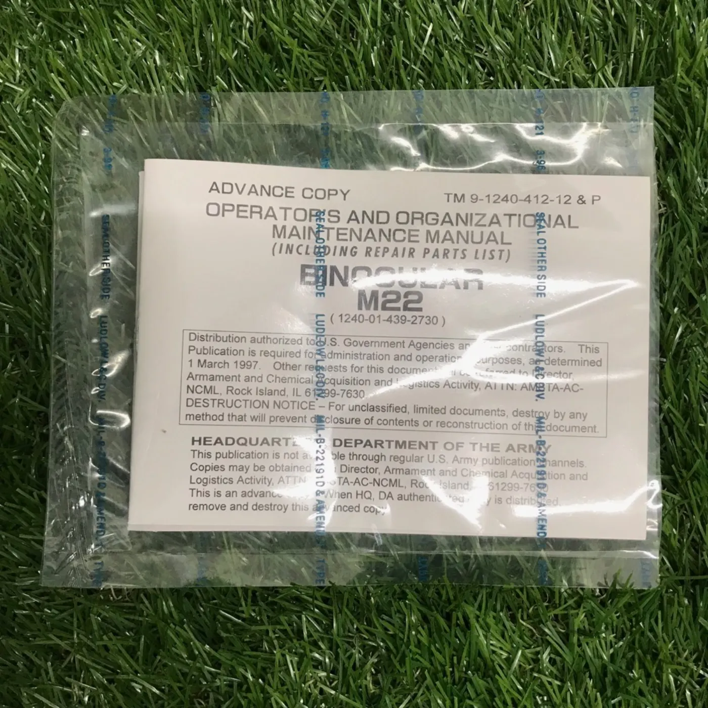 米軍 BINOCULAR M22ビノキュラー 新品 記録写真12